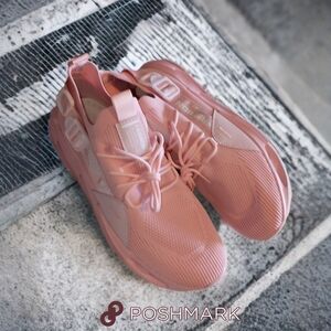 Sleek Pink Minimalist Sneakers
